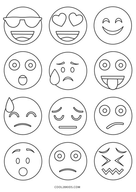 emoji coloring pages|100 Emoji Coloring Pages